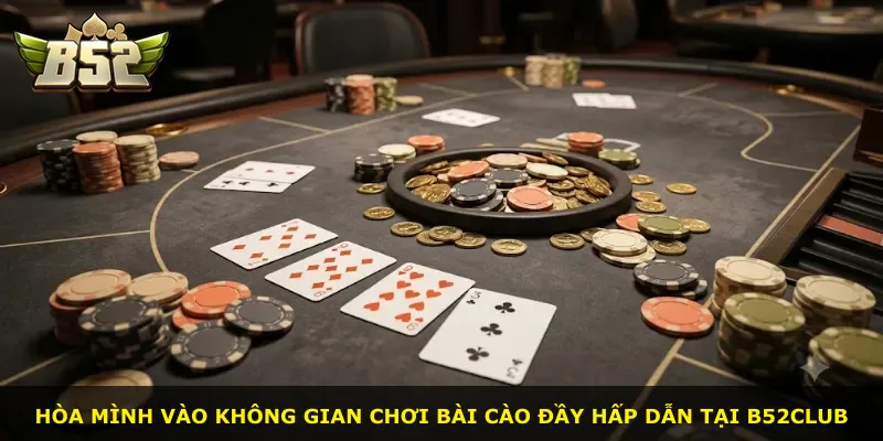 Hòa mình vào không gian chơi bài cào đầy hấp dẫn tại B52Club