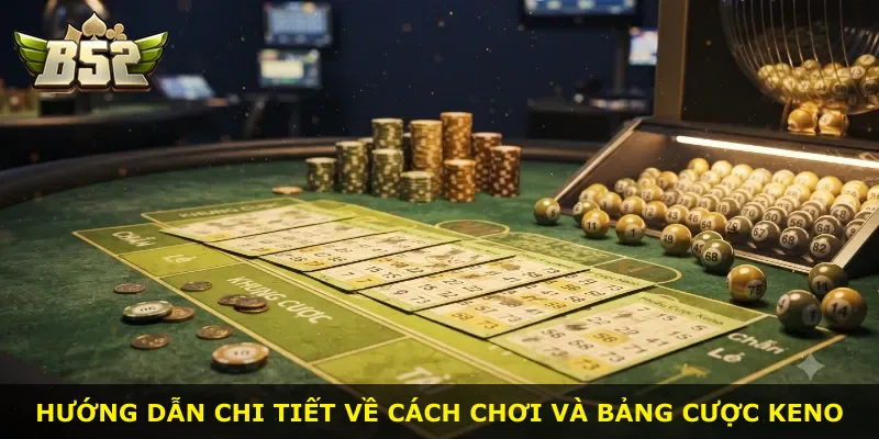 Hướng dẫn chi tiết về cách chơi và bảng cược Keno