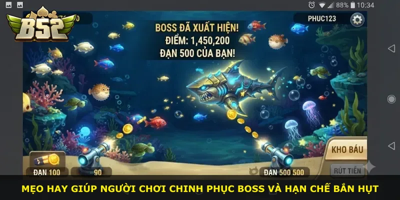 Mẹo hay giúp người chơi chinh phục boss và hạn chế bắn hụt