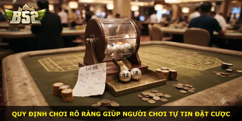 Quy định chơi rõ ràng giúp người chơi tự tin đặt cược